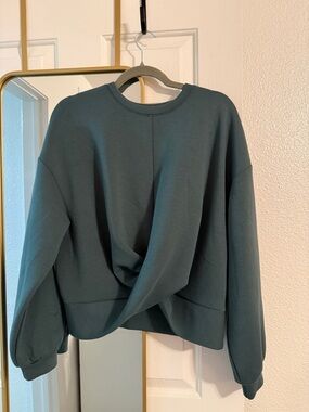 2 PC Set Old Navy Bounce Fleece Pullover and Joggers in Deep Teal